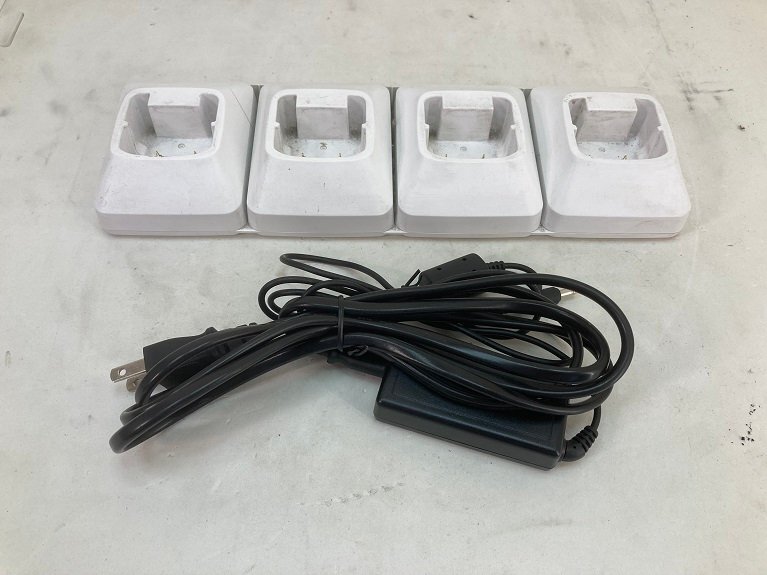 2990-O★DENSO デンソー バーコードハンディスキャナ SE1-BB-C用4連充電器 CH-SE14★中古現状渡し★拍卖