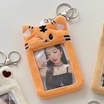 アニマル トレカケース ホルダー 推し活 キーホルダー パスケース かわいい ぬいぐるみ 犬 とら MMN0035拍卖