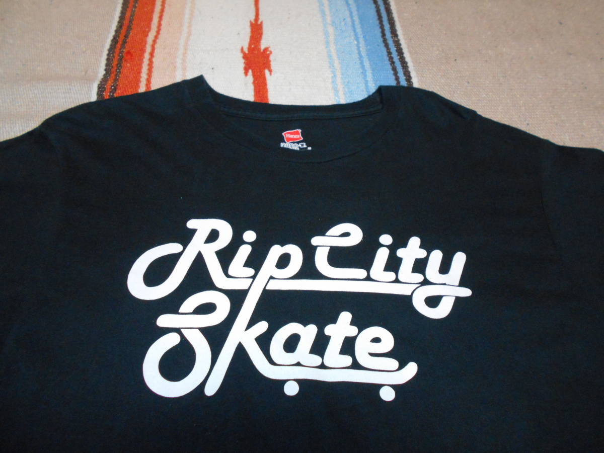 RIP CITY SKATEBOARD SHOP 黒 ブラック Tシャツ スケートボード オールドスケート CALIFORNIA VENICE SANTAMONICA DOGTOWN ZEPHYR 拍卖