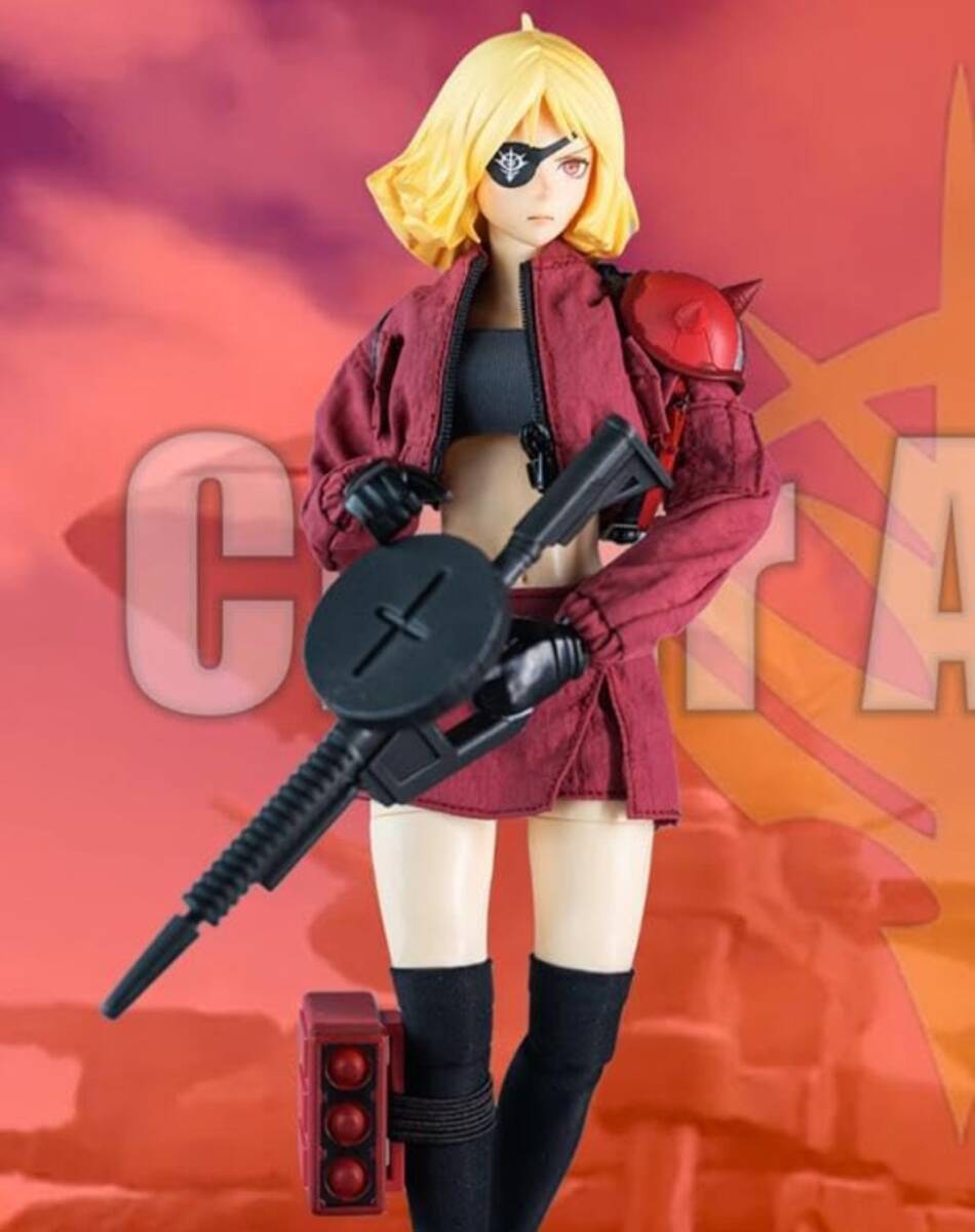 ☆新品 1/6 1/7(約23cm) セイラ アルテイシア アクションフィギュア ヘッド×3 シャアザクコスプレ ガンダム Yiya Studio 拍卖