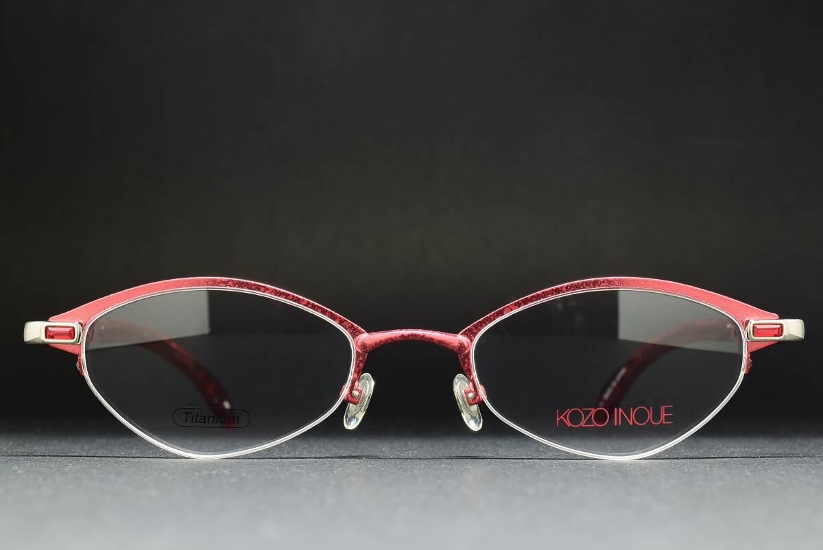 デッドストック KOZO INOUE K-028 AW 47-19 ナイロール チタン メガネ サングラス フレーム 日本製 ヴィンテージ拍卖