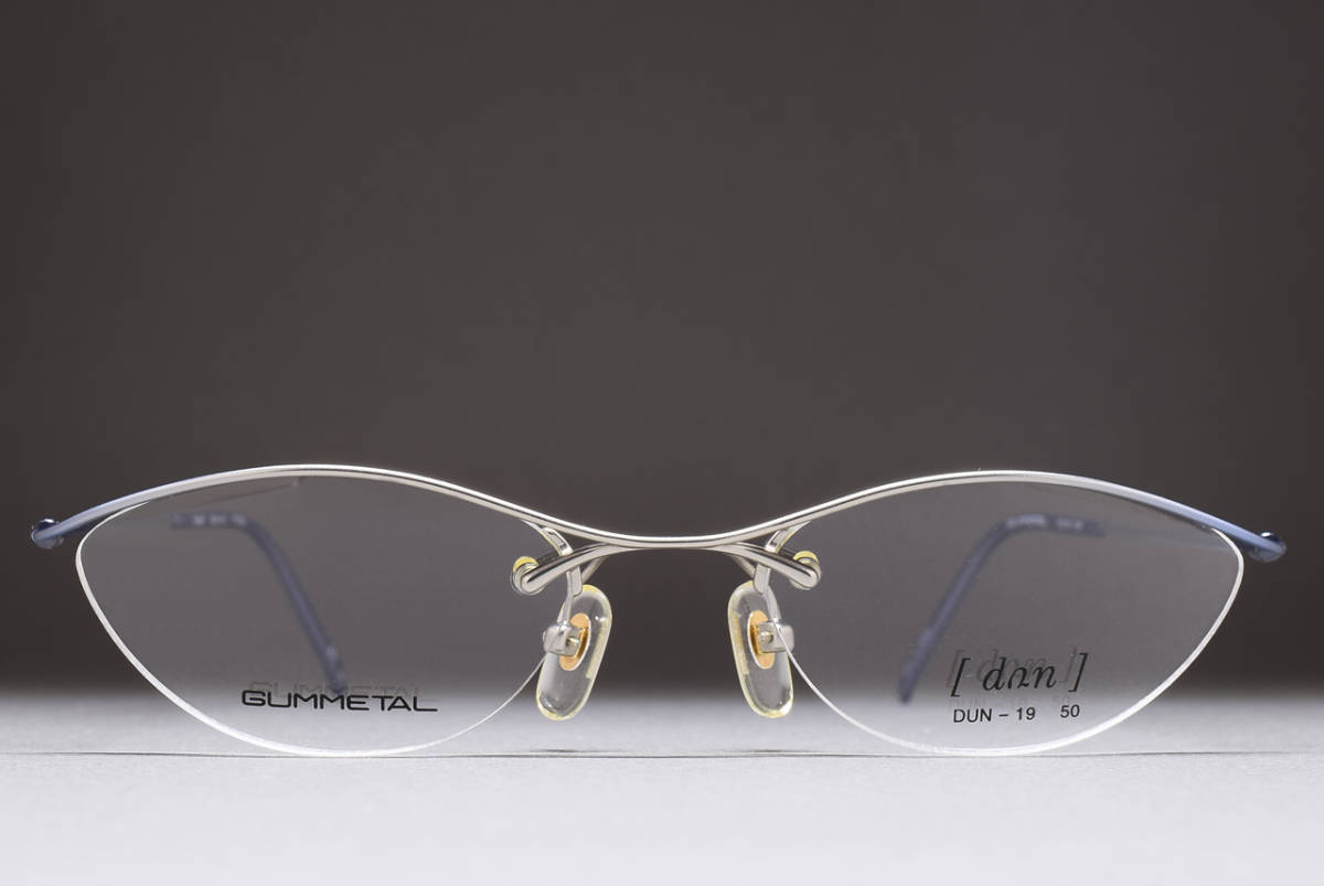 未使用品 DUN DUN-19 50-19 GUMMETAL ニューモント メガネ サングラス フレーム ドゥアン ゴムメタル拍卖