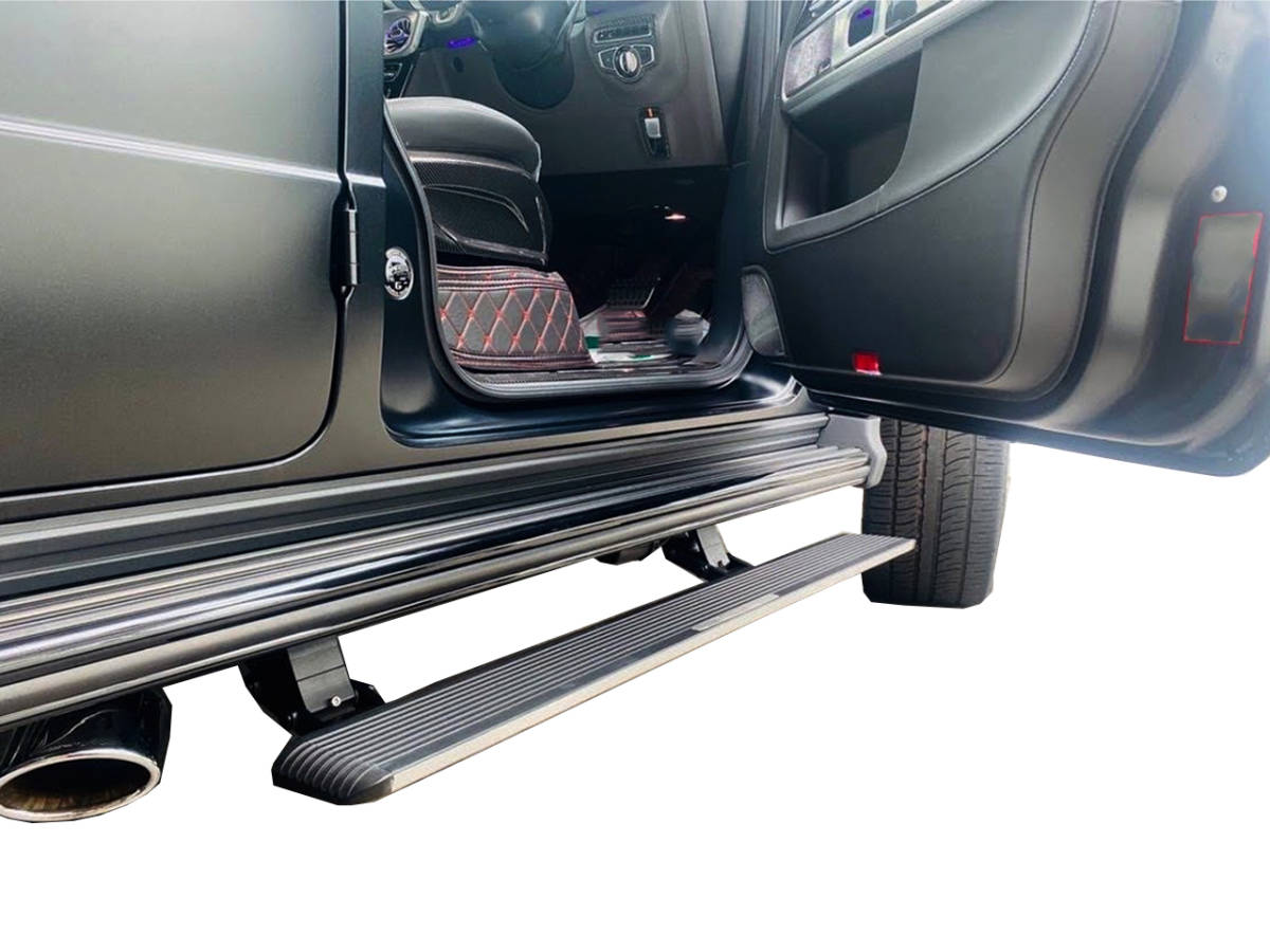 W463A W464 G63 電動 サイドステップ ランニングボード ショート 左ハンドル ベンツ Gクラス ゲレンデ 国内発送 即納 足回り 昇降 部品拍卖
