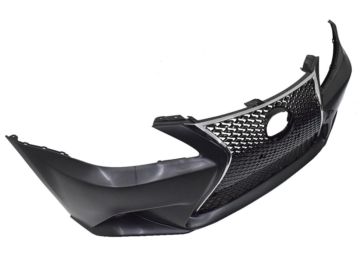 レクサス IS 20系 ⇒ 30系type フロントバンパー スピンドルグリル フォグランプ セット 未塗装 LEXUS IS250 IS350 外装 エアロ パーツ拍卖