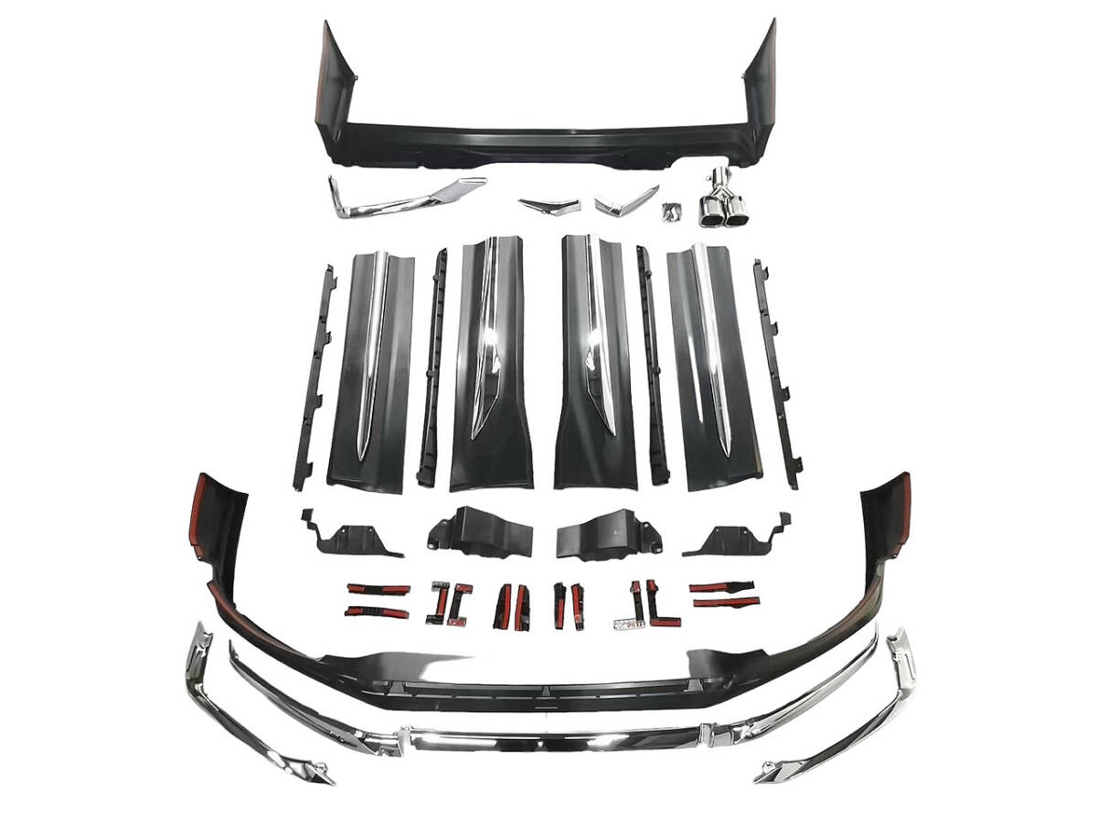 アルファード 40系 フロント スポイラー リア スポイラー サイド マフラーカッター リップ トヨタ TOYOTA ALPHARD カスタム エアロ 外装拍卖