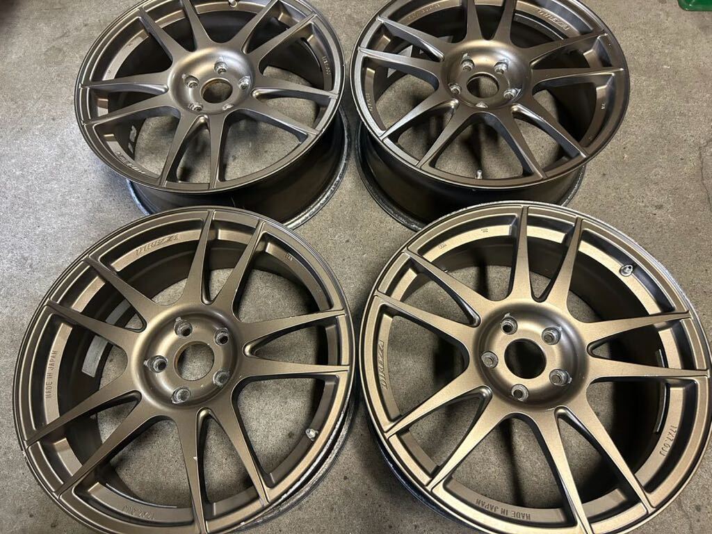 ★KOSEI DIREZEA ディレッツァ 4本 PCD100 7J プリウス レガシィ BRZ 86 ブロンズ 軽量拍卖