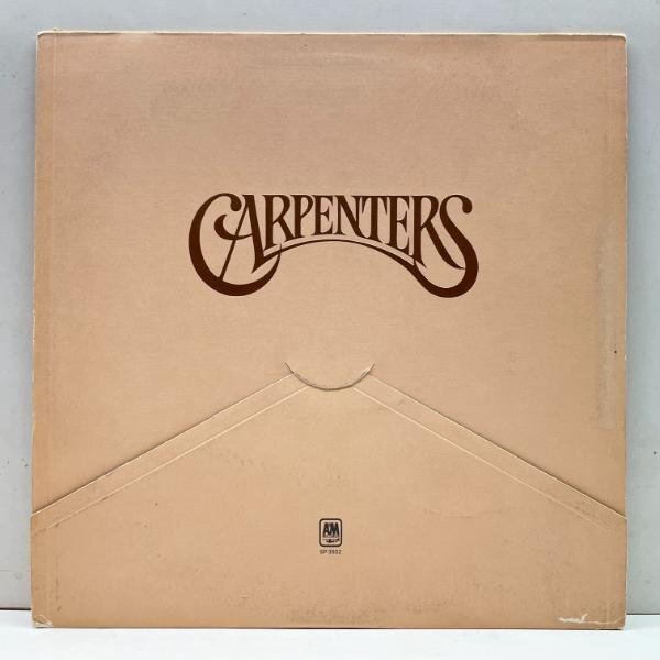 良好!! USオリジナル CARPENTERS Same ('71 A&M SP-3502) 上辺印刷2種 エンボス加工 ゲートフォールド仕様 レター型 カーペンターズ拍卖