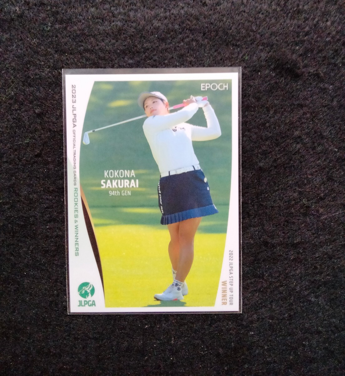 エポック2023櫻井心那JLPGAオフィシャルトレーディングカードROOKIESWINNERS拍卖