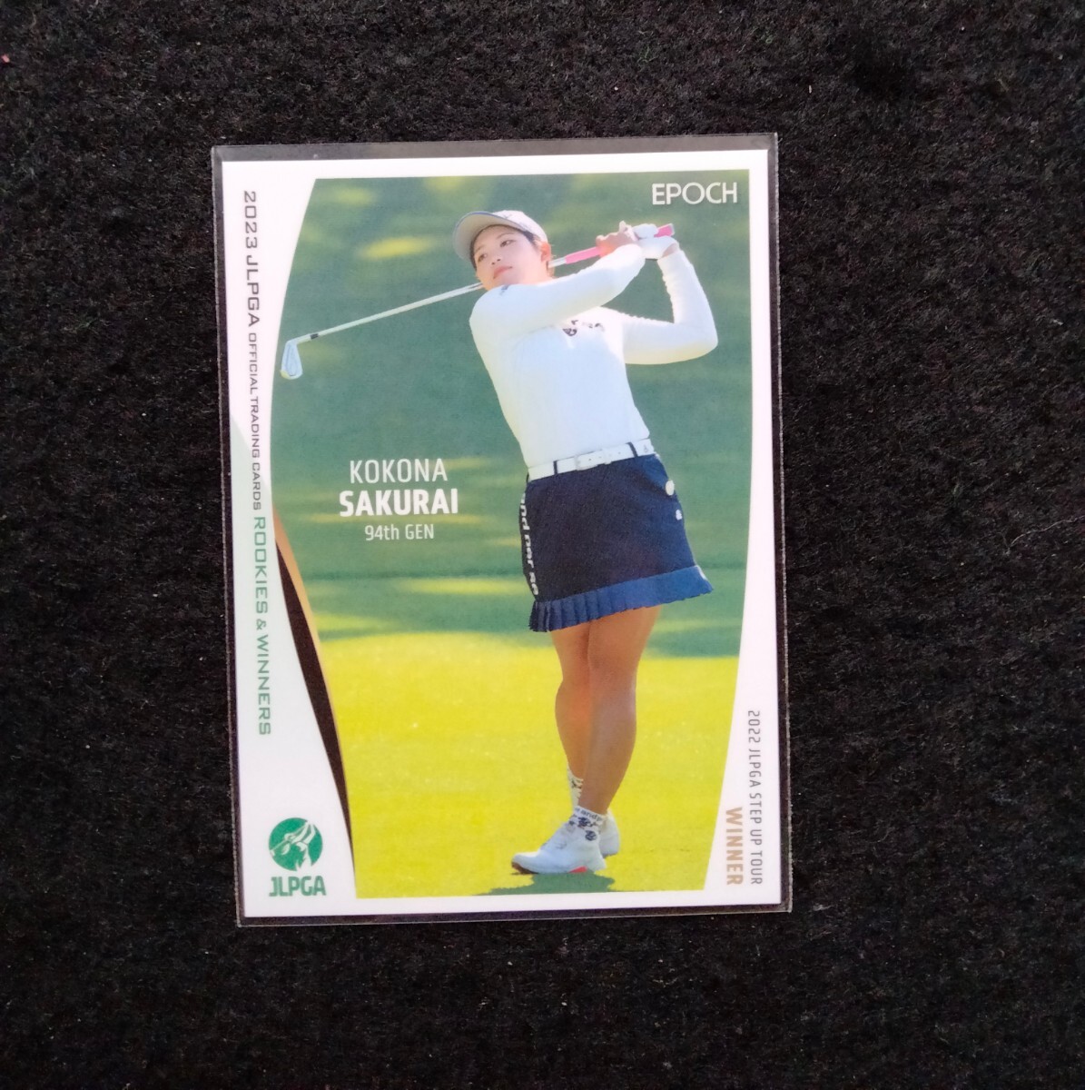 エポック2023櫻井心那JLPGAオフィシャルトレーディングカードROOKIESWINNERS拍卖