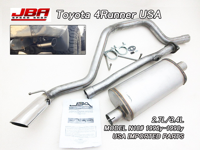 サーフN18#/TOYOTA/トヨタ4RUNNER社外USエキゾーストシステムJBA/USDM北米仕様N185N180ハイラックス4ランナー大口径サイド出しマフラー拍卖