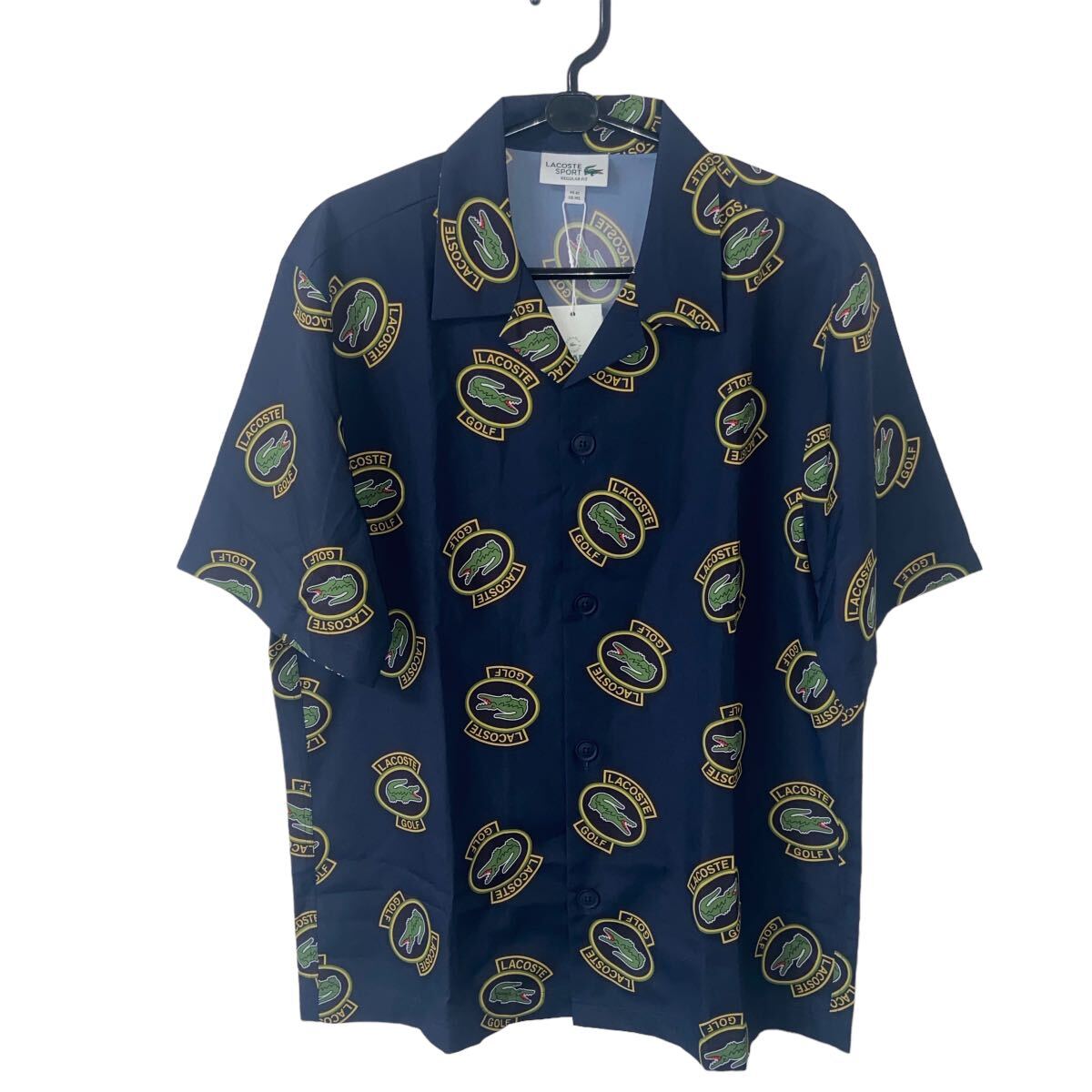 LACOSTE ラコステ ゴルフウェア シャツ 半袖 ネイビー拍卖