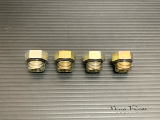 プラグフィッティング #8Boss PLUG ハイドロ 4個セット 中古 インパラ キャデラック拍卖