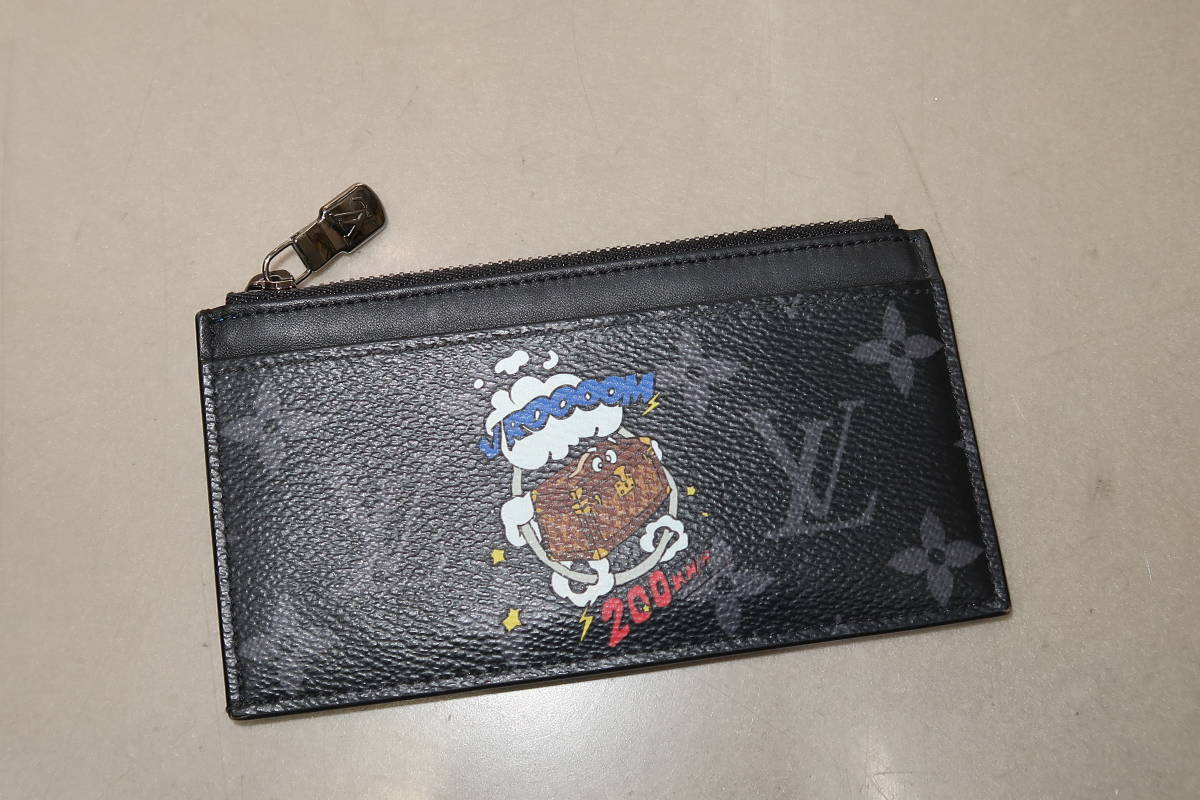 ■□ルイ・ヴィトン コインケース カードケース モノグラム エクリプス□■拍卖