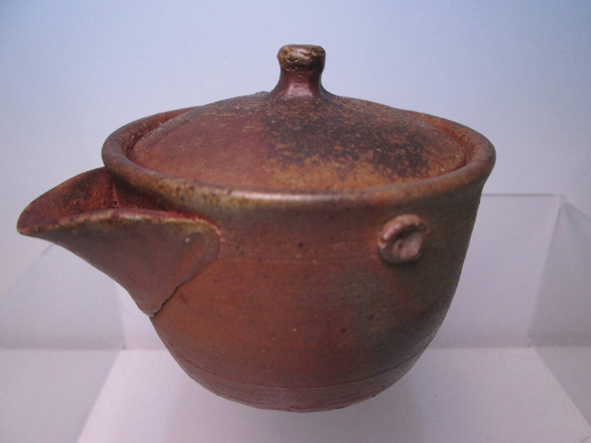 ☆煎茶道具 名工 西村春湖 備前焼 宝瓶 箱無し拍卖