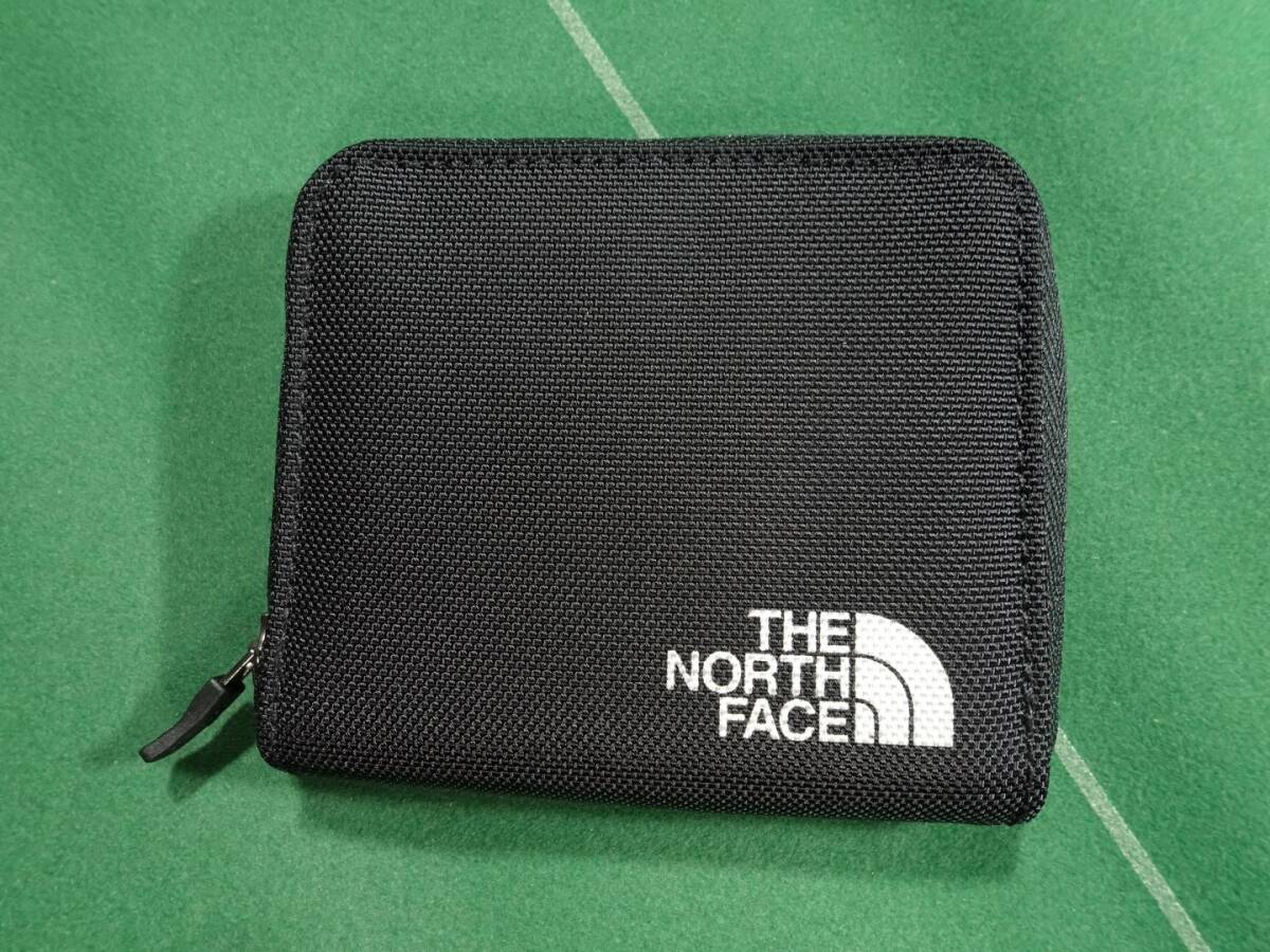 ▲ノースフェイス コーデュラエコバリスティックナイロン素材 ラウンドジップ 小型財布 シャトル ウォレット ブラック 美品!!!▲拍卖