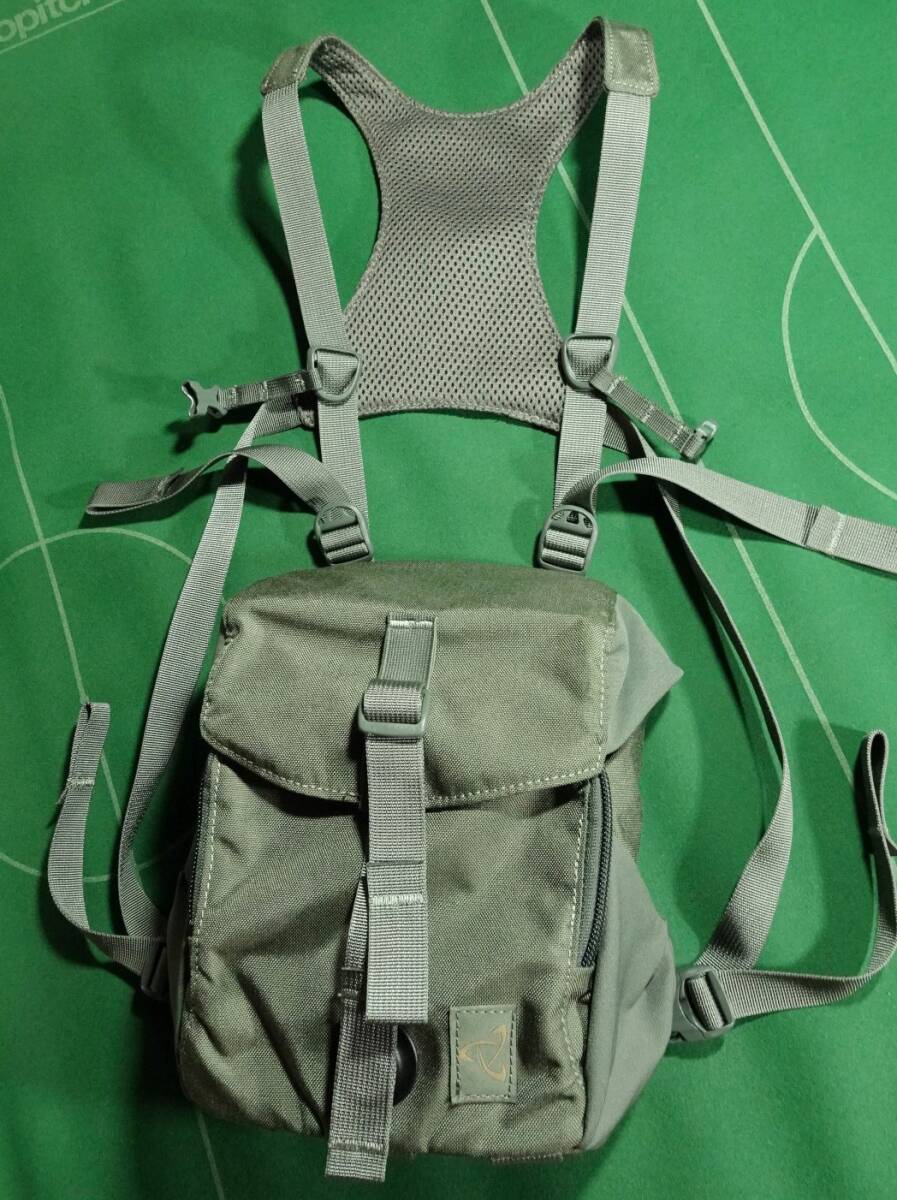 ▲MYSTERY RANCH コーデュラナイロン素材 チェストポーチ クイックドロービノハーネス L FOLIAGE 美品!!!▲拍卖