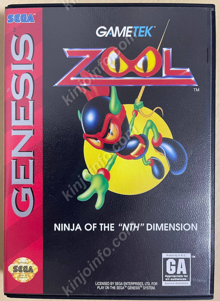 Zool: Ninja of the "Nth" Dimension【新品未使用・genesis北米版】拍卖