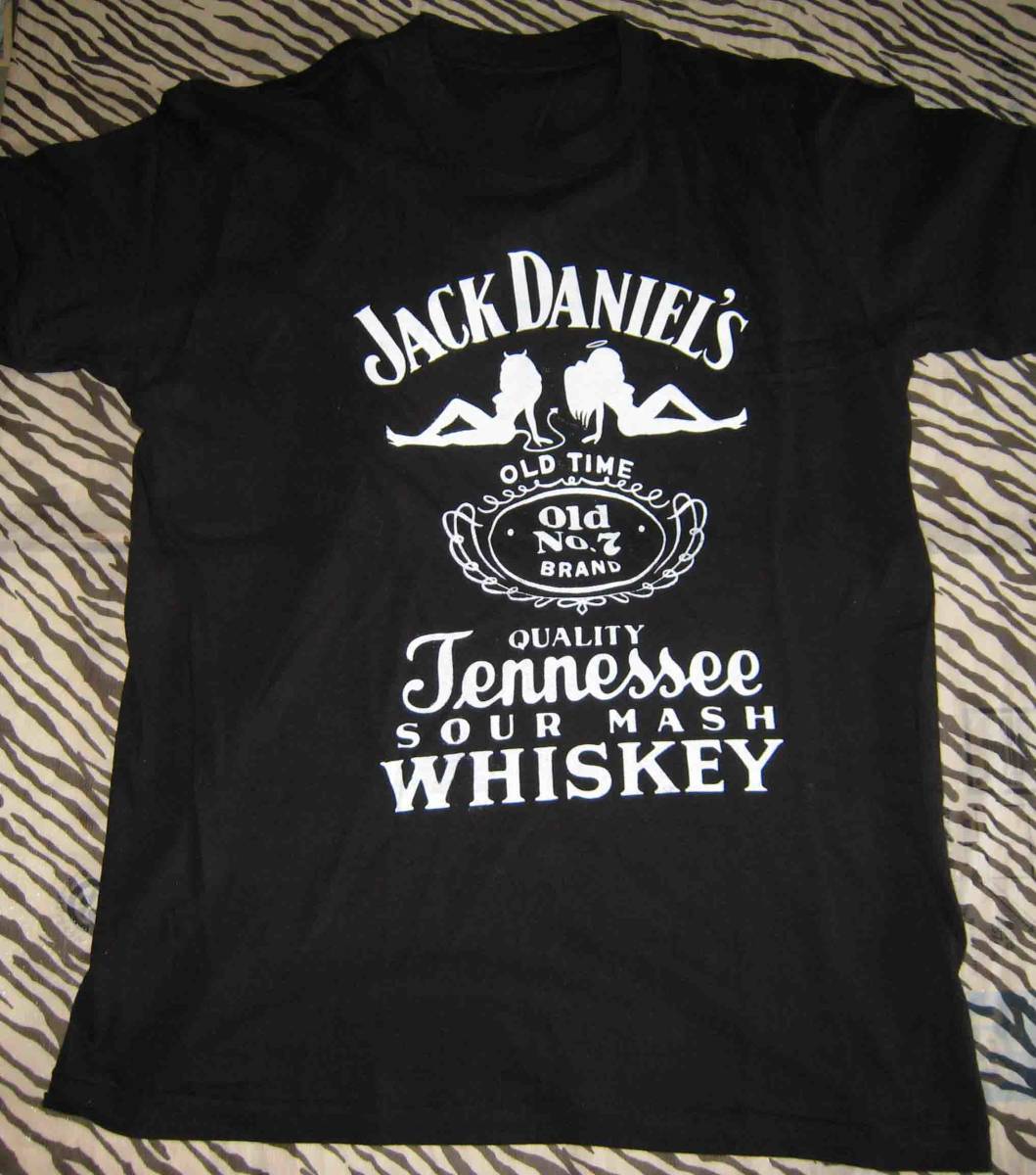 ジャックダニエルズ JACK DANIEL'S 黒Tシャツ M.L.2L.3Lから選ぶ拍卖