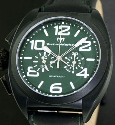 technomarineテクノマリーン新品メンズクォーツクロノグラフ腕時計100M防水スイスムーブメント拍卖