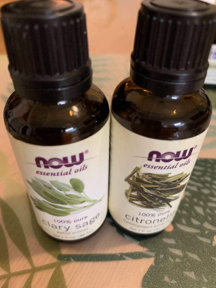 Sedona 100% Pure Essential oil クラリセージ、シトロネラ 2本セット拍卖