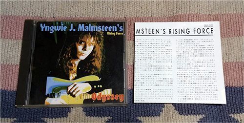 CD ODYSSEY イングウェイ・マルムスティーン Yngwie J. Malmsteen's Rising Force ライナー付 正規国内盤 ディスク良好 送料込拍卖