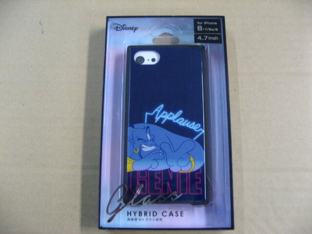 iPhone SE(第2世代)/8/7/6s/6用(4.7インチ)対応 PGA ガラスハイブリッドケース ジーニー PG-DCS737GEN ディズニー拍卖