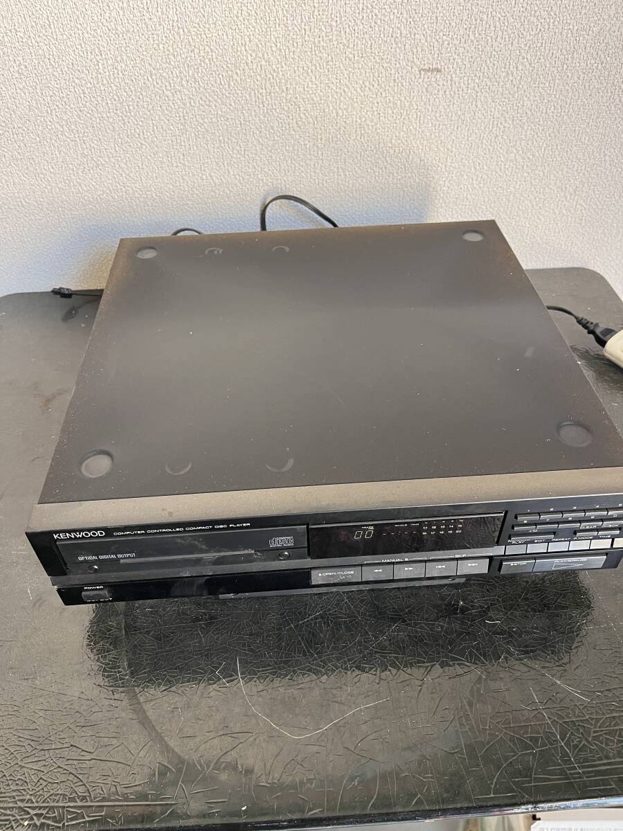 d596★KENWOOD CDプレーヤーデッキ DP-5E★拍卖