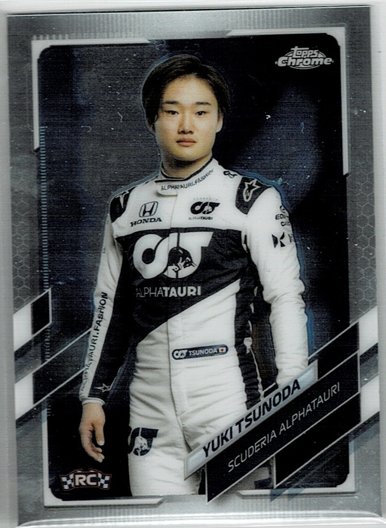 2021 Topps Chrome F1 角田裕毅 RC #14拍卖