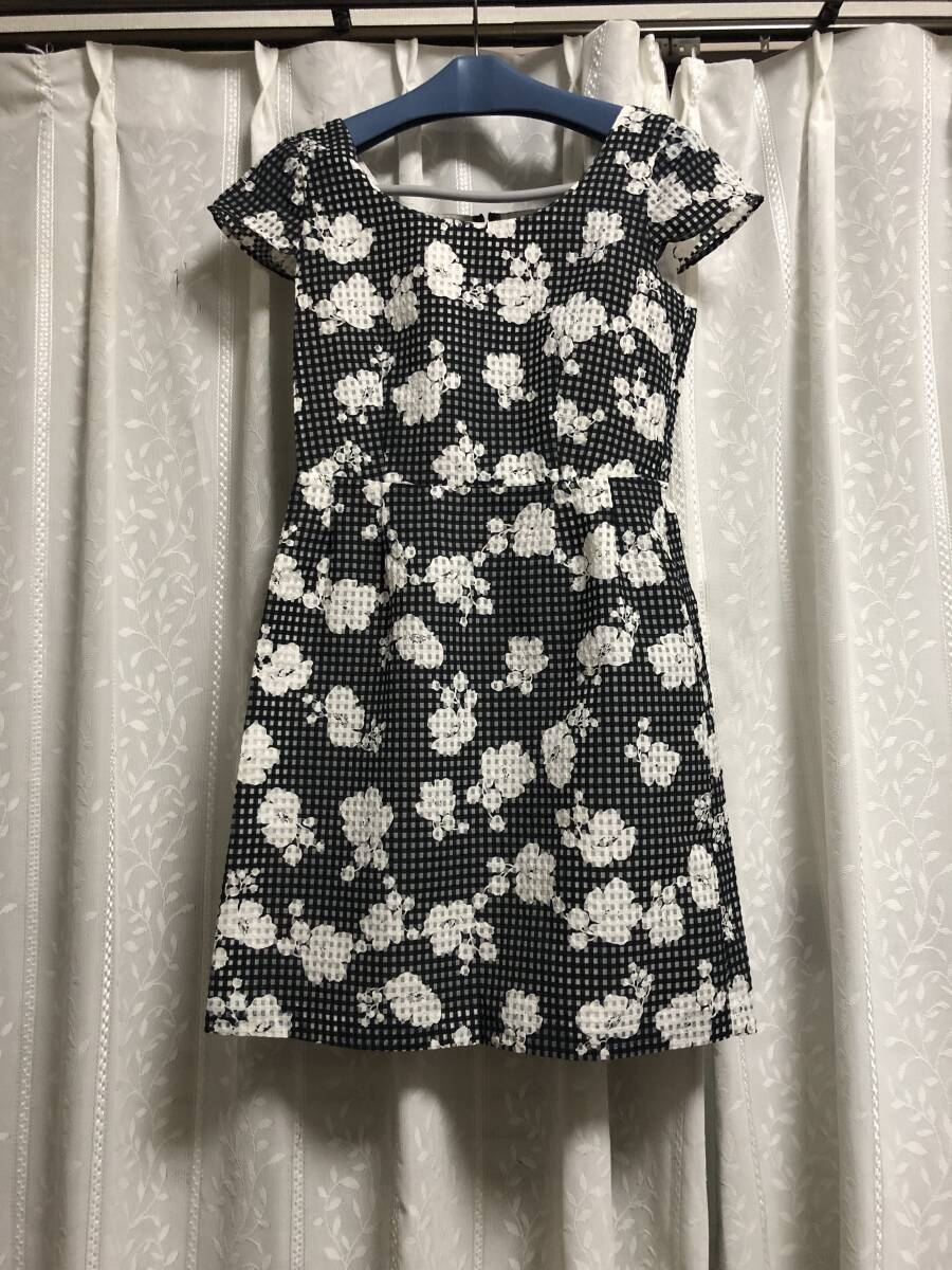 プロポーション ボディドレッシング ギンガムチェックフラワープリントワンピース拍卖