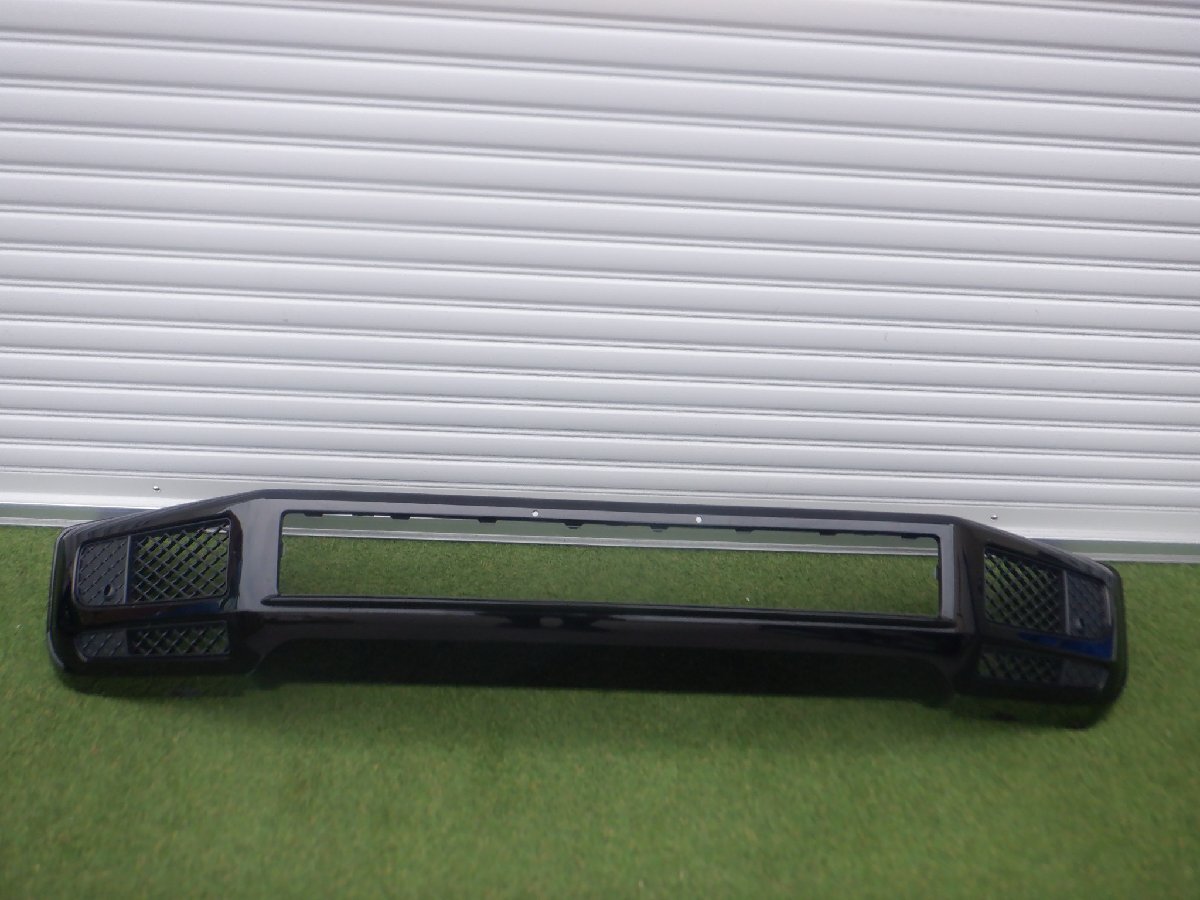 ベンツ純正 W463 W463A Gクラス ゲレンデ G350D フロントバンパー オブシディアンブラック A4638855200 A4638855100 即納 m-24-6-542拍卖