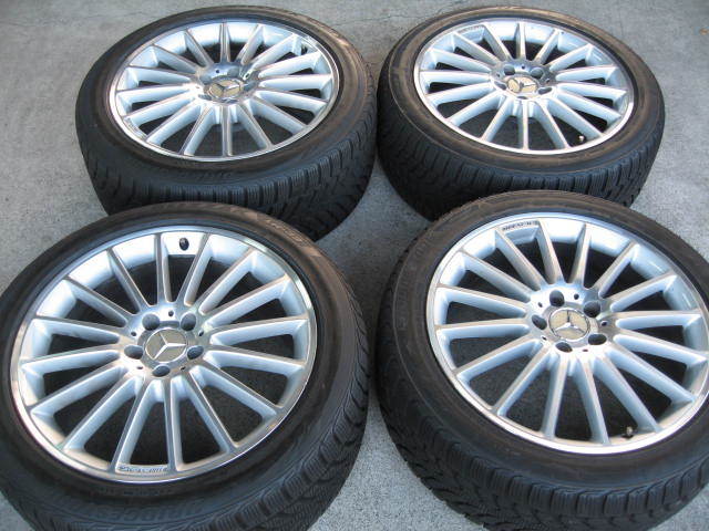 ☆美品バリ山☆ AMG スタイリング5 スタッドレス 19インチ 4本拍卖