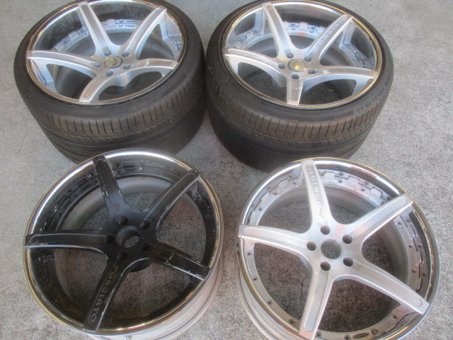 ☆激レア☆ 極太 深リム forgiato フォージアート 20インチ 4本 拍卖