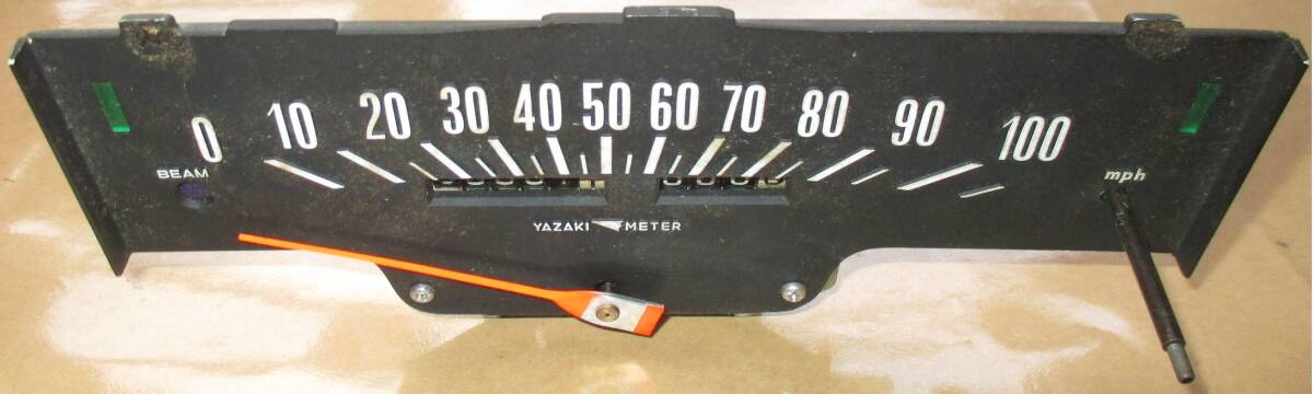 トヨタ コロナRT40 スピードメーターASSY【US仕様?】 mph NOS Toyota Corona RT40 Speedometer brand new for vintage car拍卖