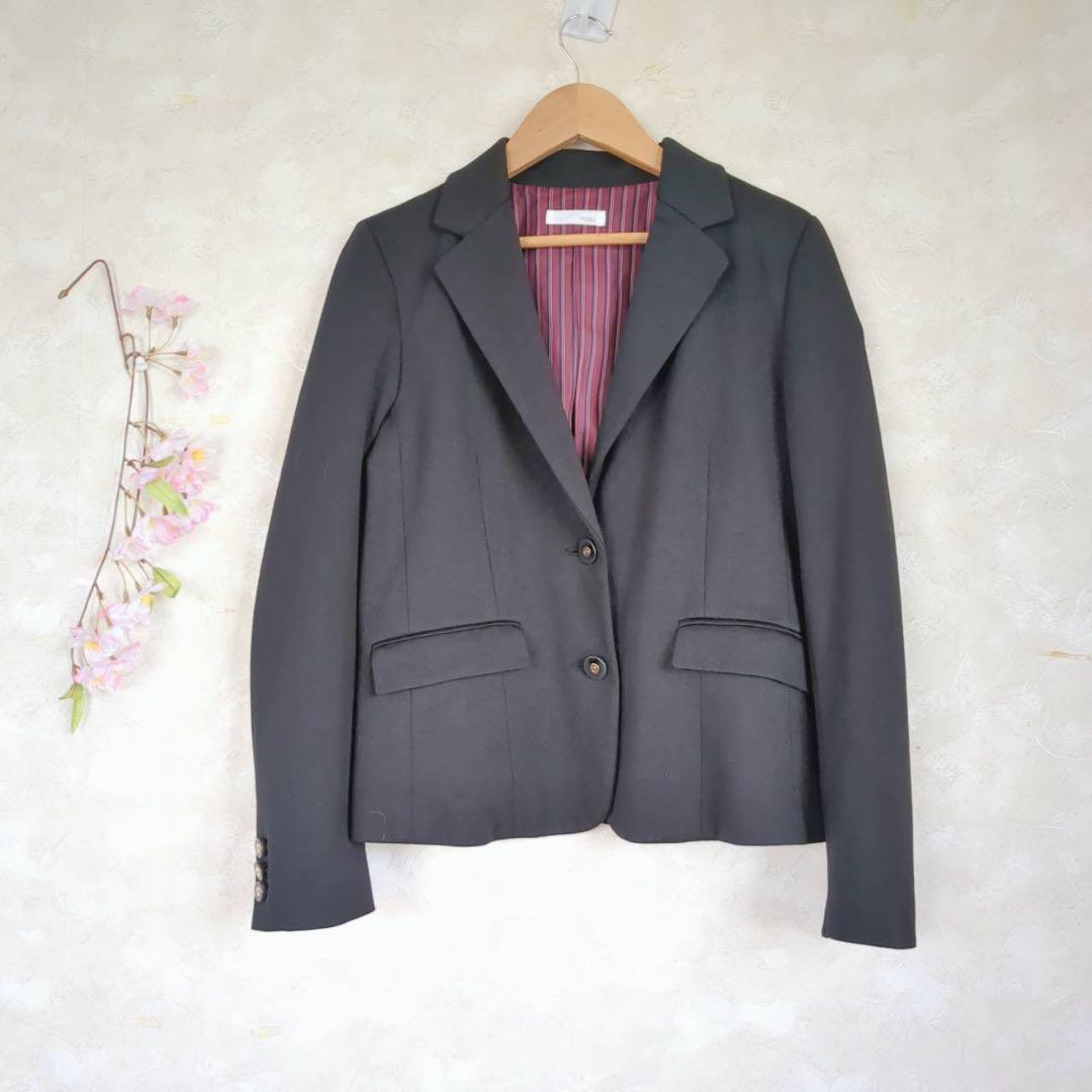 【S】インデックス INDEX ジャケット フォーマル ブラック スリット拍卖