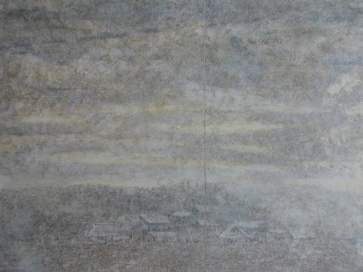 川瀬麿士、「湖北」、希少画集・額装画、日本製・新品額縁にて額装致します、状態良好、日本人画家拍卖