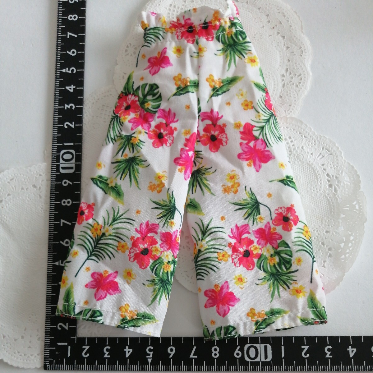 4r606 ドール用 ワイドパンツ ハイビスカス タミーちゃん TBleague s01 s24 s50 可 拍卖