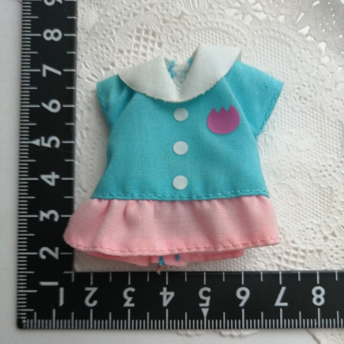 4r615 ドール用 リカちゃん 妹 ミキマキ 幼稚園 園児 サイズ ようちえん 園服 ワンピース拍卖