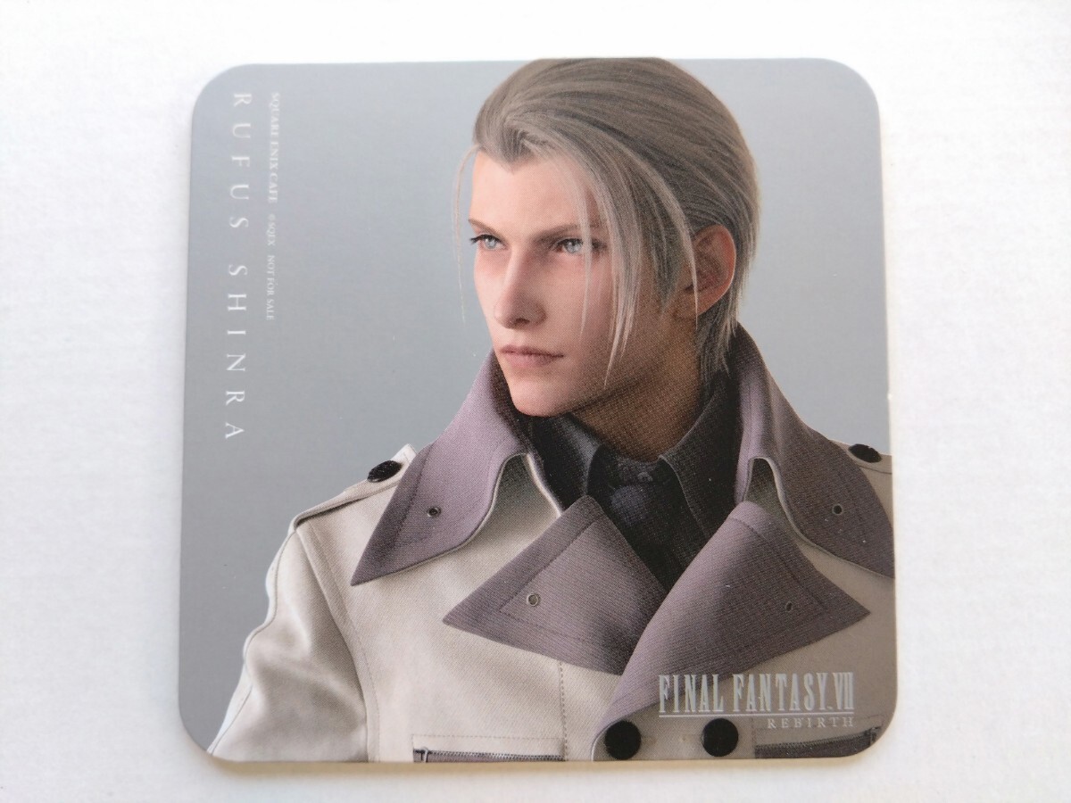 スクエニカフェ 限定 ファイナルファンタジー7リバース FF7R 特典 コースター ルーファウス 非売品 FINAL FANTASY VII REBIRTH拍卖