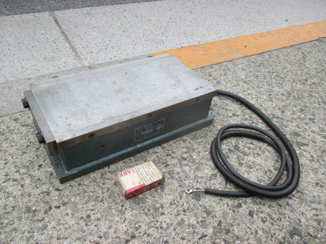 u52★FUJI エレクトロ マグネティックチャック 作業台寸法 200×400×高さ113mm拍卖