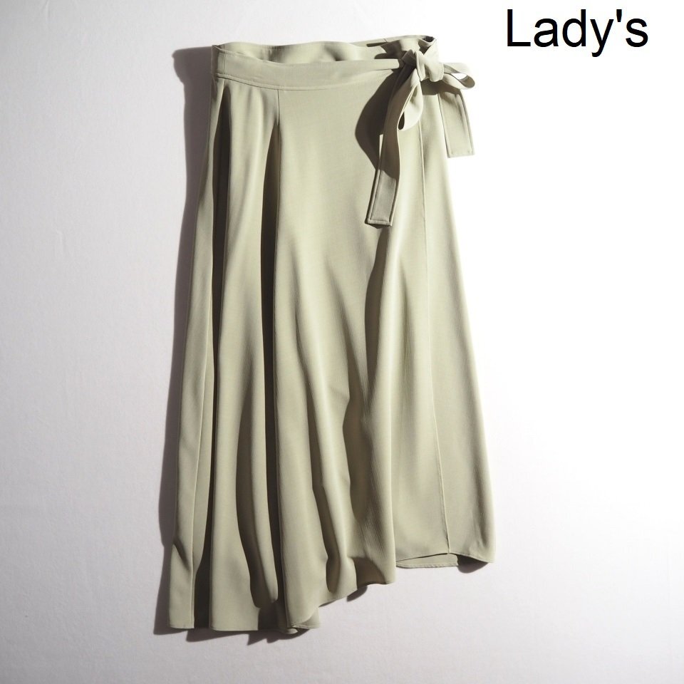 M2655P ▼Col Pierrot コルピエロ L'Appartement アパルトモン▼ wrap スカート ベージュ 34 / ラップスカート ロングスカート 春夏 rb拍卖