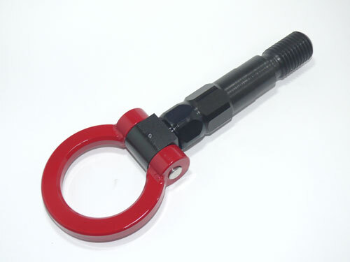 オートスタッフ けん引フック 車種専用 スチールリングタイプ 赤 SUBARU インプレッサ GDB M14×P1.5 AS-TH-GDB-RR拍卖