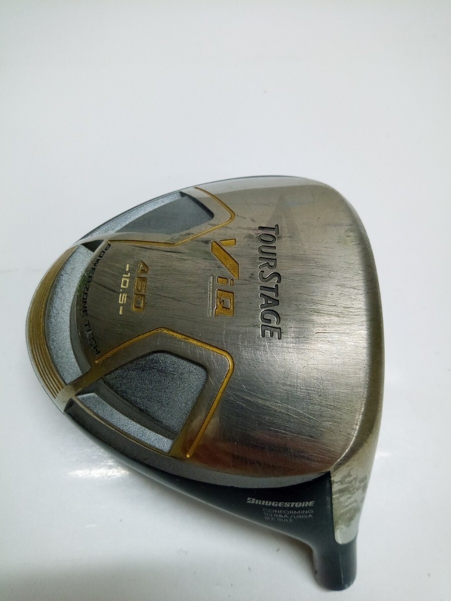 【ヘッド】 1W BRIDGESTONE TOURSTAGE ViQ 460 10.5度 198g ブリヂストン ツアーステージ ドライバー ヘッド単品拍卖