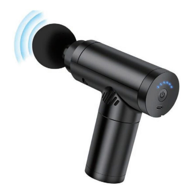 USB充電式 電動メンテナンスガン ぶるぶる振動 ブラック トレードワン 90104x1台/送料無料拍卖