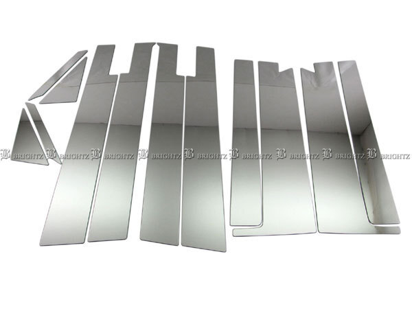 フリード+ハイブリッド GB7 GB8 超鏡面 ステンレス メッキ ピラー パネル バイザー有用 12PC カバー フリードプラス PIL-SIL-409拍卖