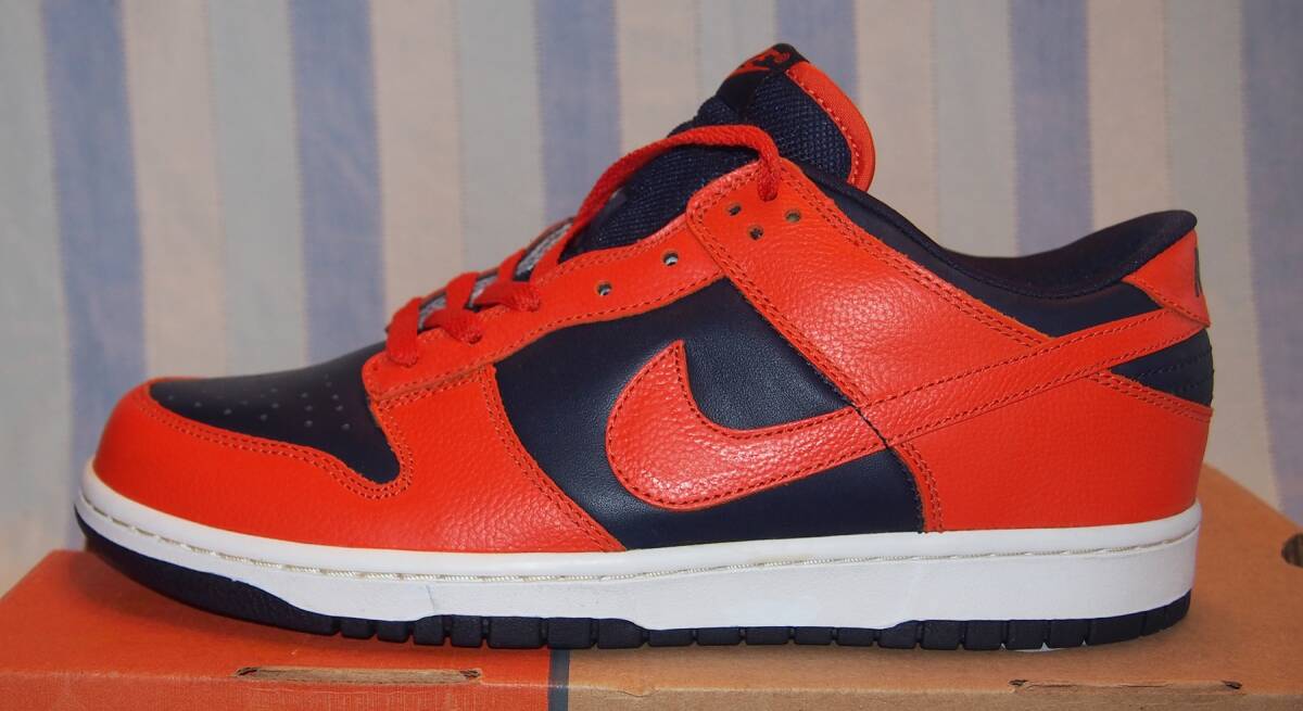 未使用品★NIKE DUNK LOW (カレッジオレンジ・紺) 28.0㎝(US10.0)拍卖