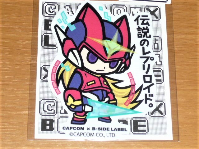 ◆ロックマン ステッカー◆伝説のレプリロイド◆B-SIDE LABEL◆カプコン◆拍卖