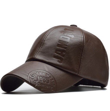 新高品質 冬キャップ Pu レザー 野球キャップ 男性 スナップバック 帽子 キャスケット トラック運転手キャップ K0489拍卖