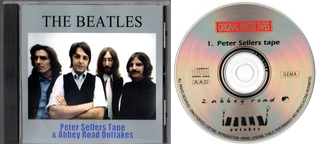 CD【Peter Sellers Tape & Abbey Road Outtakes 】Beatles ビートルズ拍卖