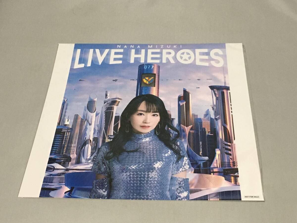 BD(BLU-RAY) 水樹奈々 / NANA MIZUKI LIVE HEROES AMAZON特典 メガジャケのみ 新品拍卖