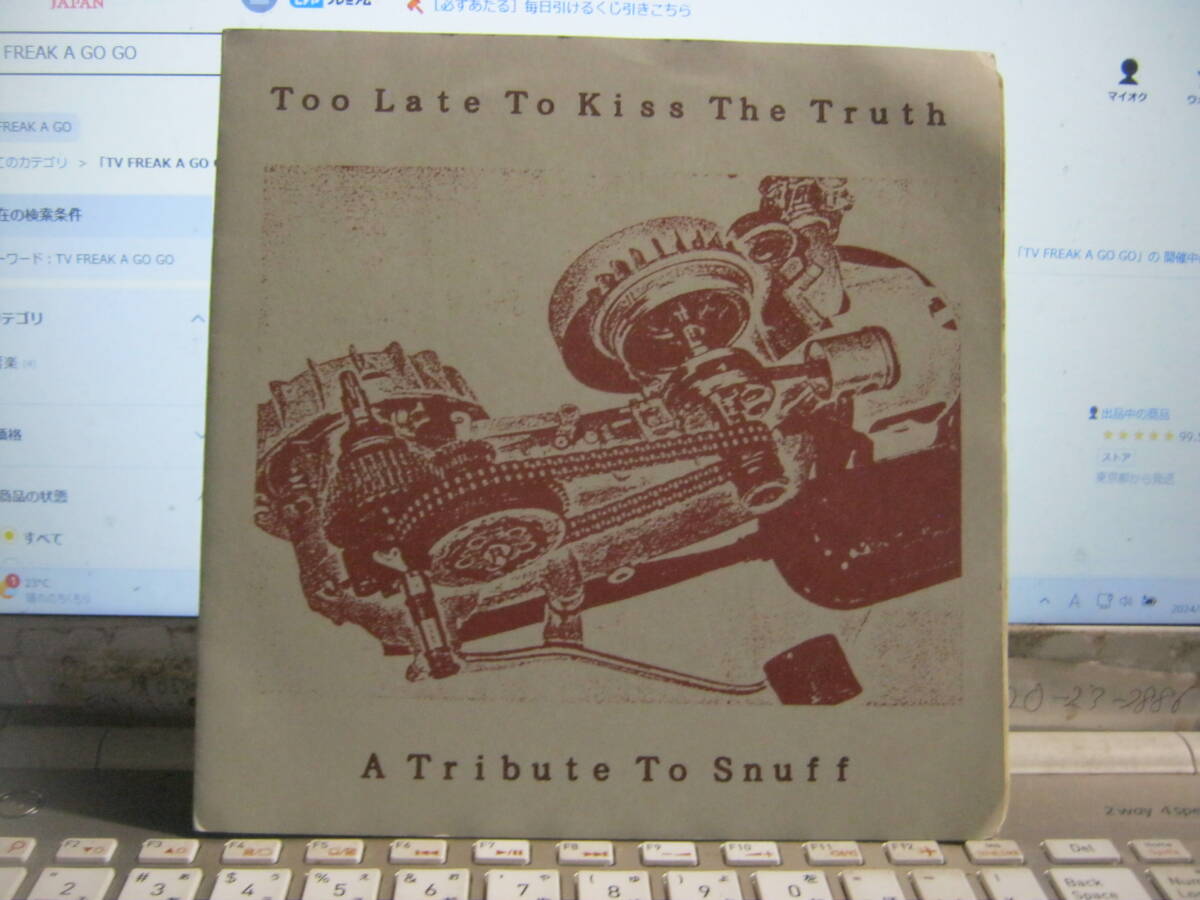 V.A / TOO LATE TO KISS THE TRUTH : A Tribute To Snuff 7“ SAMANTHA'S FAVOURITE COKE HEAD HIPSTERES NOT ENOUGH SLIME FISHER 拍卖